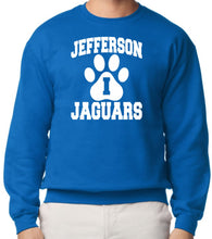 Load image into Gallery viewer, Jefferson Jaguars Royal Crewneck