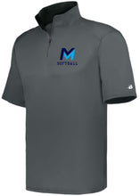Load image into Gallery viewer, Mid Michigan Softball Short Sleeve 1/4 zip