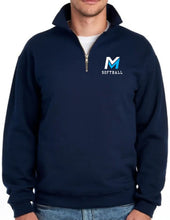 Load image into Gallery viewer, Mid Michigan Softball Fleece 1/4 Zip