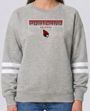 Load image into Gallery viewer, Football Ladies Crewneck