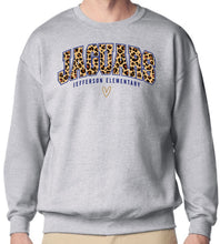 Load image into Gallery viewer, Jefferson Jaguars Grey Crewneck
