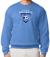 Load image into Gallery viewer, Mid Michigan Softball Crewneck
