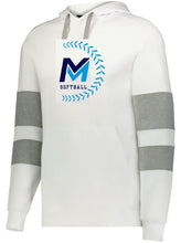 Load image into Gallery viewer, Mid Michigan Softball Holloway Hoodie - Navy/Carolina Laces
