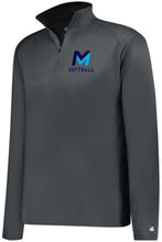 Load image into Gallery viewer, Mid Michigan Softball Performance 1/4 zip
