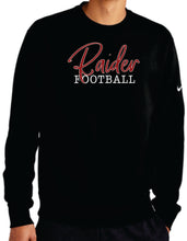 Load image into Gallery viewer, PHS Football Script Nike Crew

