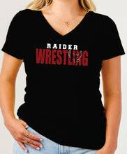 Load image into Gallery viewer, Boys Wrestling Ladies V-neck
