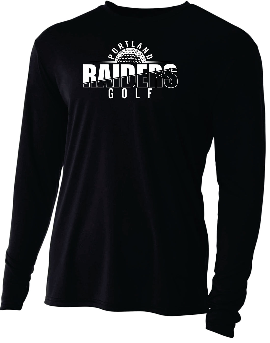 Girls Golf Performance Long Sleeve